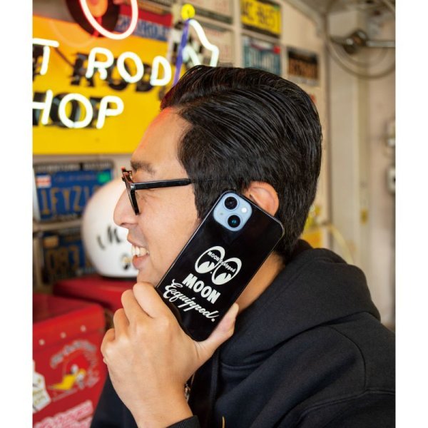 Photo1: 【30%OFF】 MOON Equipped iPhone 14 Hard Case (1)