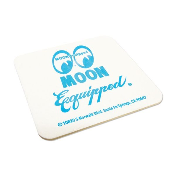 Photo4: MOON Equipped Paper Coaster (Light Blue) (4)