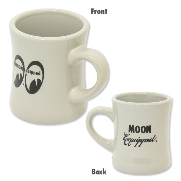 Photo2: MOON Equipped Nostalgic Ceramic Mug (2)
