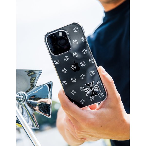 Photo1: MOON Equipped Iron Cross iPhone 16 Pro Hard Case (1)