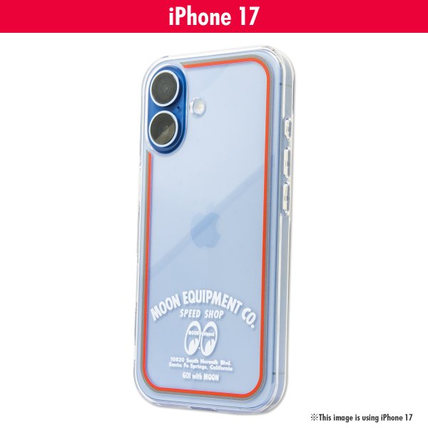 Photo1: MOON Equipment Co. Speed Shop iPhone 17 Hard Case (1)