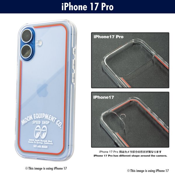 Photo1: MOON Equipment Co. Speed Shop iPhone 17 Pro Hard Case (1)