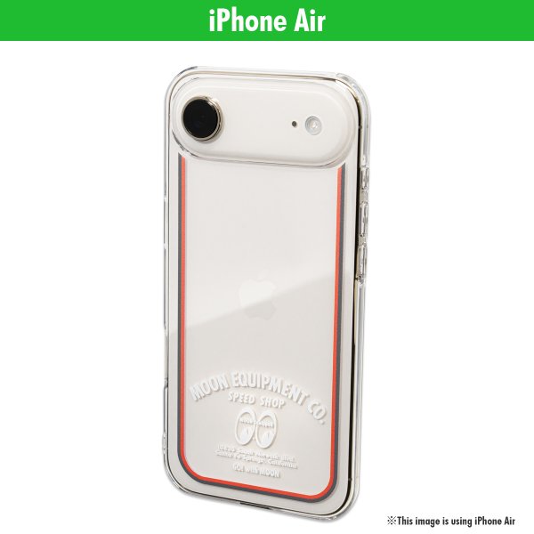 Photo1: MOON Equipment Co. Speed Shop iPhone Air Hard Case (1)