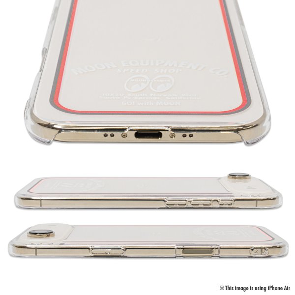 Photo2: MOON Equipment Co. Speed Shop iPhone Air Hard Case (2)