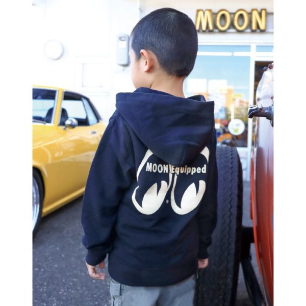 Photo2: MOON Equipped Infant Zip Hoodie (2)