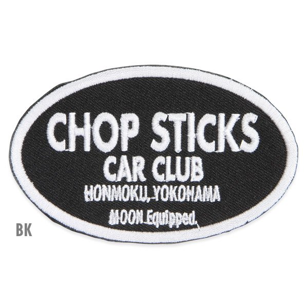 Photo2: MOON Equipped Chop Sticks Car Club Patch (2)