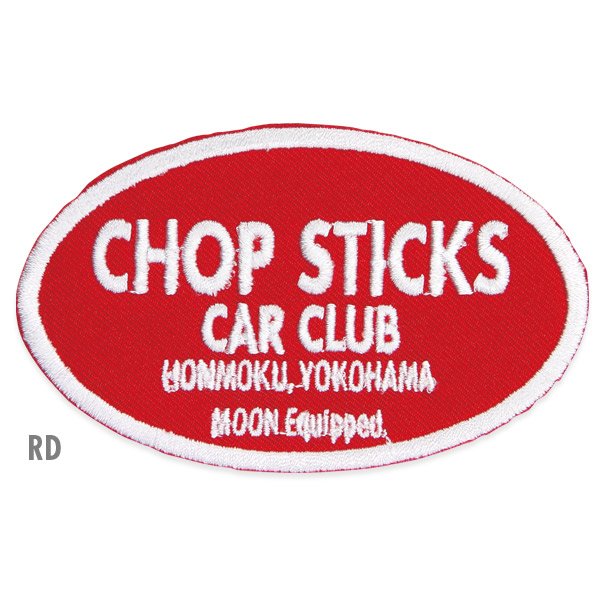 Photo3: MOON Equipped Chop Sticks Car Club Patch (3)