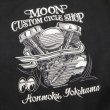 Photo6: MOON Custom Cycle Shop Panhead Zip Hoodie (6)