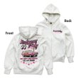 Photo1: Sprightly Fairy Embroidery Zip Hoodie (1)