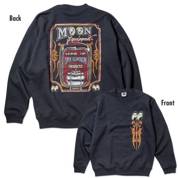 Photo1:  MOON Equipped Deuce Grille Sweatshirt (1)