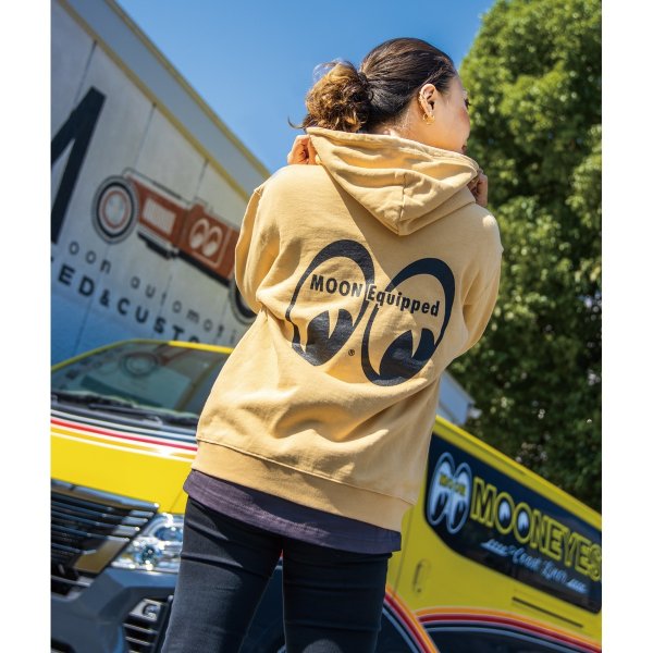 Photo1: MOON Equipped Light Zip Hoodie (1)