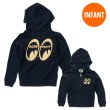 Photo4: MOON Equipped Infant Zip Hoodie (4)