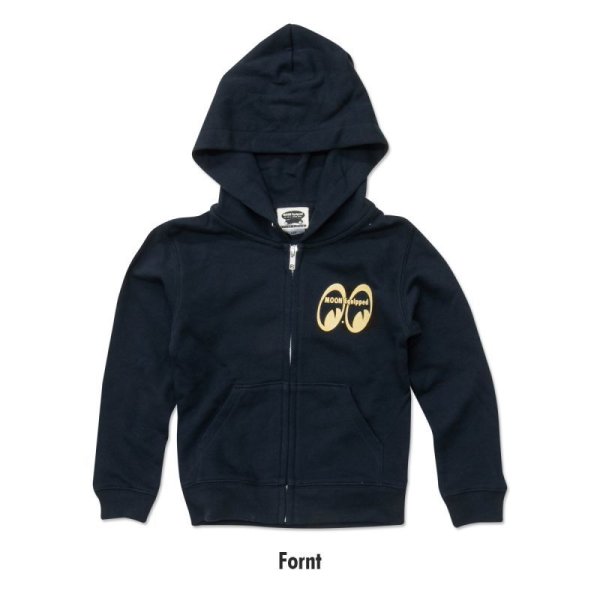 Photo3: MOON Equipped Infant Zip Hoodie (3)