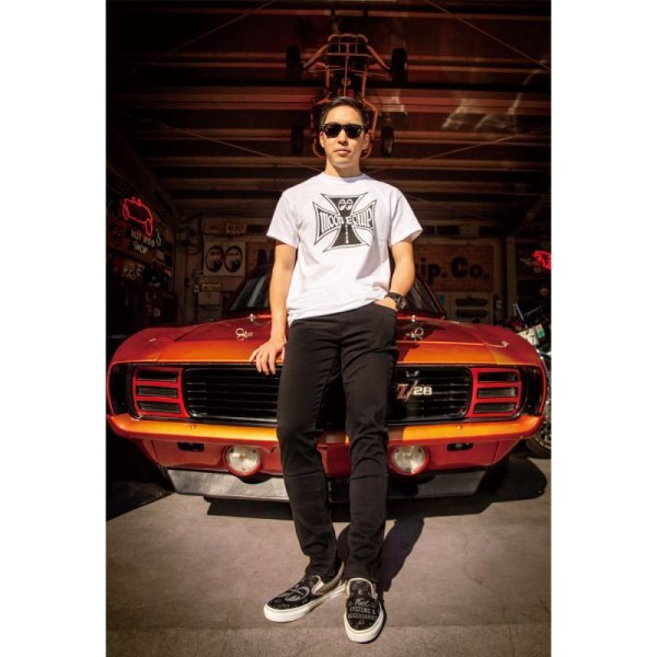 Photo1: MOON Equipped Iron Cross T-shirt (1)