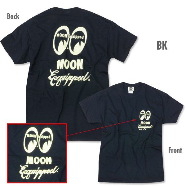 Photo3: MOON Equipped Logo T-Shirt (3)
