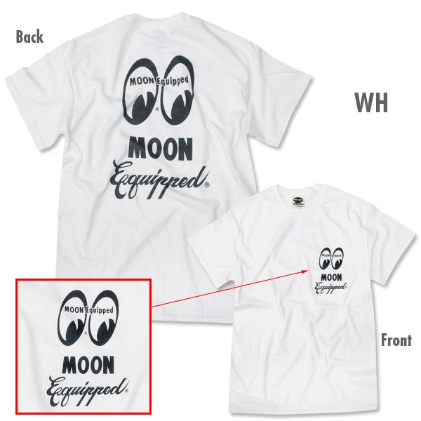 Photo4: MOON Equipped Logo T-Shirt (4)