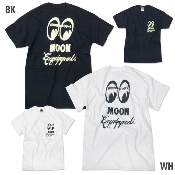 Photo2: MOON Equipped Logo T-Shirt (2)