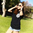 Photo3: MOON Equipped Fabric Pocket T-shirt (3)
