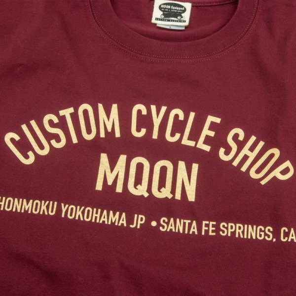 Photo7: MOON Custom Cycle Shop T-shirt (7)