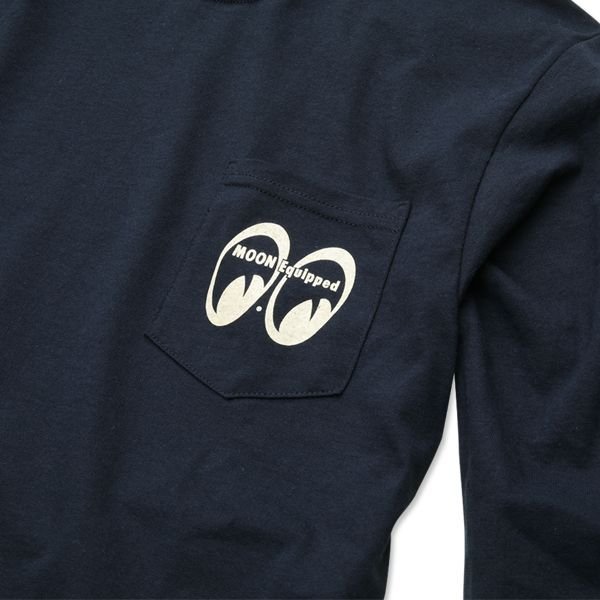 Photo8: 【30%OFF】MOON Equipped Long Sleeve T-Shirt with Pocket (8)