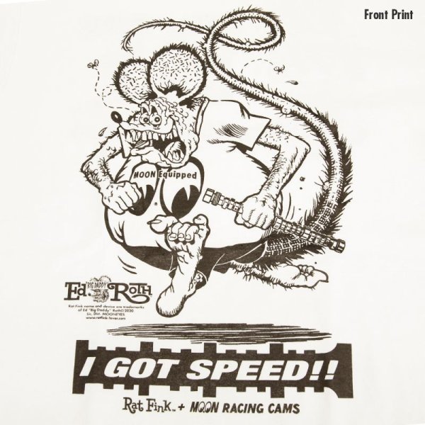 Photo7: Rat Fink x MOON  Equipped Long Sleeve T-shirt (7)