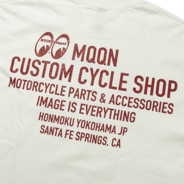 Photo5: MOON Custom Cycle Shop Long Sleeve T-shirt (5)