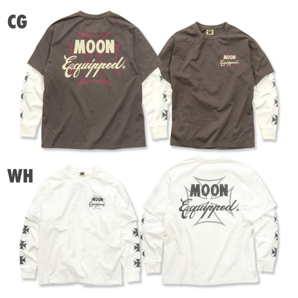 Photo7: Iron Cross Layered Long Sleeve T-shirt (7)