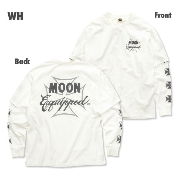 Photo8: Iron Cross Layered Long Sleeve T-shirt (8)