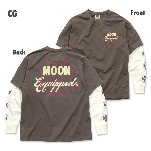 Photo9: Iron Cross Layered Long Sleeve T-shirt (9)