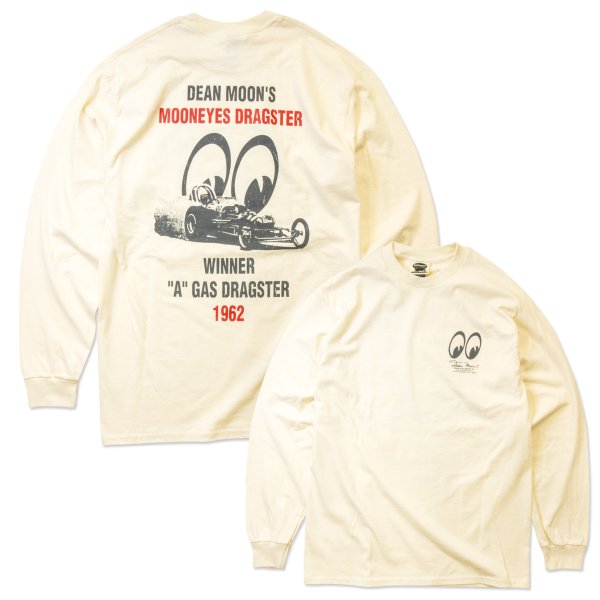 Photo3: MOONEYES Dragster Long Sleeve T-shirt (3)