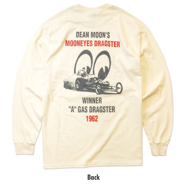 Photo5: MOONEYES Dragster Long Sleeve T-shirt (5)