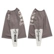 Photo7: MOON Equipped Layered Long Sleeve T-shirt (7)