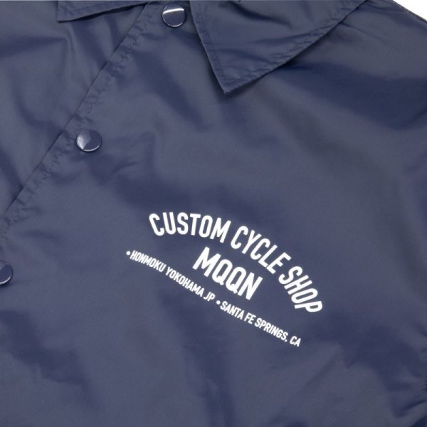 Photo2: MOON Custom Cycle Shop Coach Jacket (2)