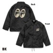 Photo6: MOON Equipped Eyeshape Boa Coach jacket (6)