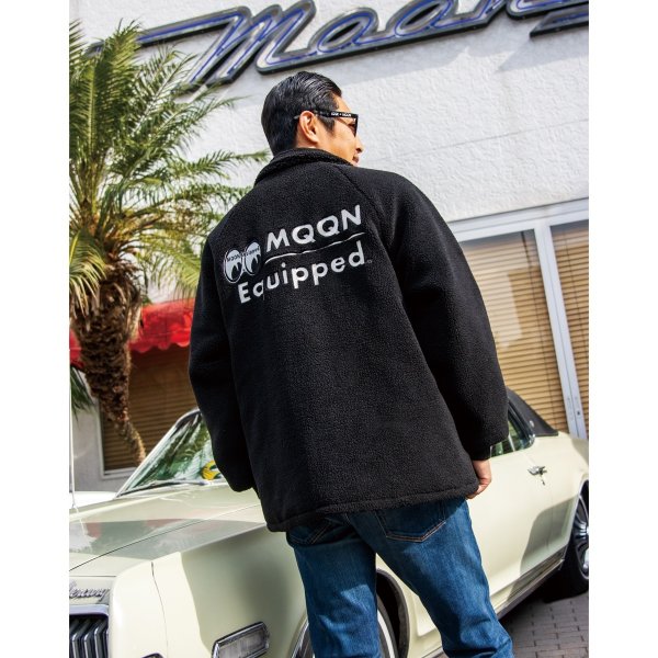 Photo2: 【30%OFF】MOON Equipped Boa Coach Jacket (2)