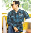Photo2: 【30%OFF】MOON Custom Cycle Shop Wool Check Shirt (2)
