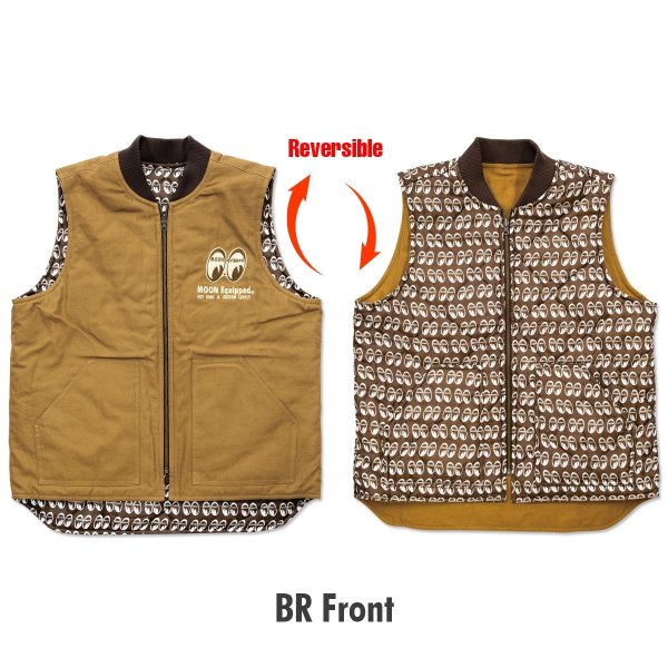 Photo10: 【30%OFF】MOON Equipped Star Reversible Vest (10)