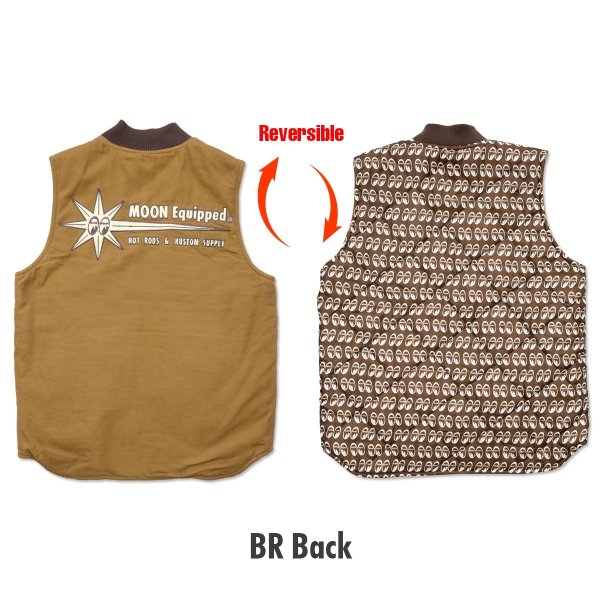 Photo11: 【30%OFF】MOON Equipped Star Reversible Vest (11)
