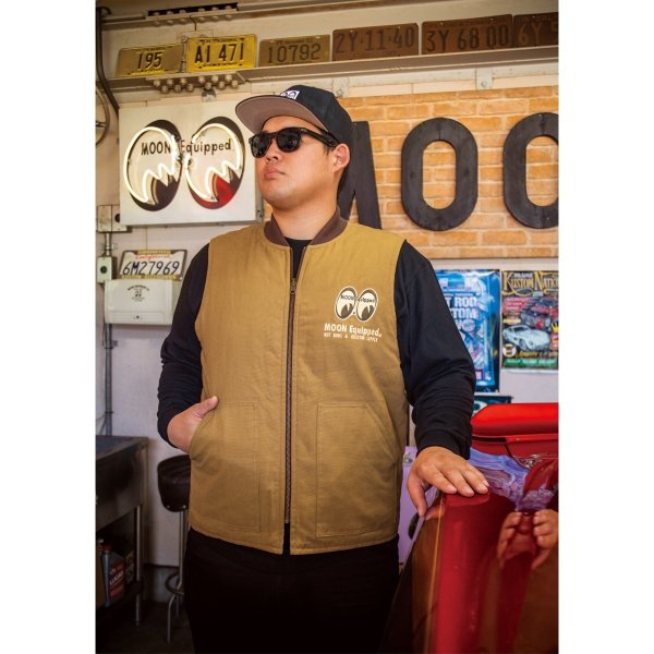 Photo6: 【30%OFF】MOON Equipped Star Reversible Vest (6)