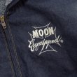 Photo9: Iron Cross Denim Hooded Jacket (9)