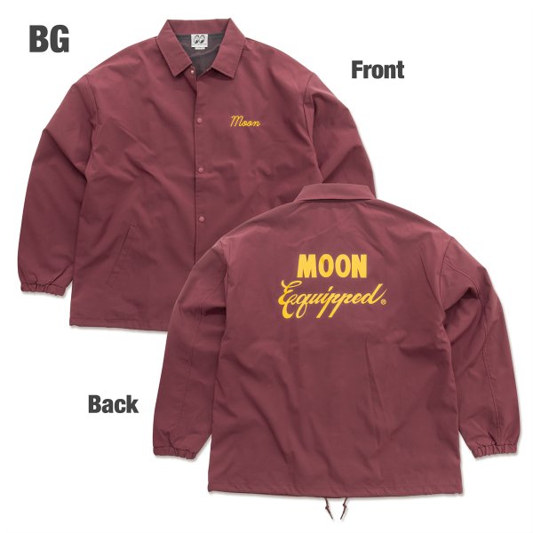 Photo2: MOON Equipped Logo Coach Jacket (2)