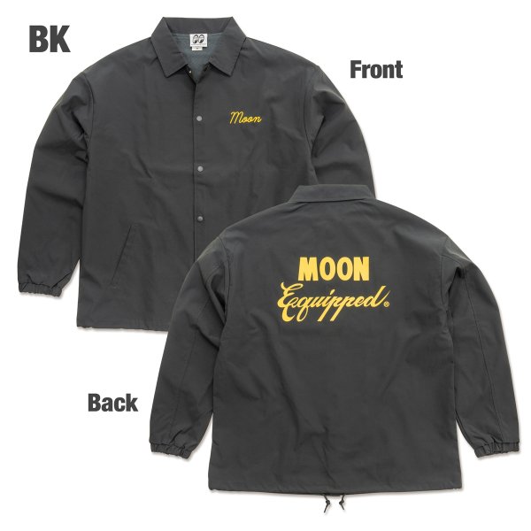 Photo3: MOON Equipped Logo Coach Jacket (3)