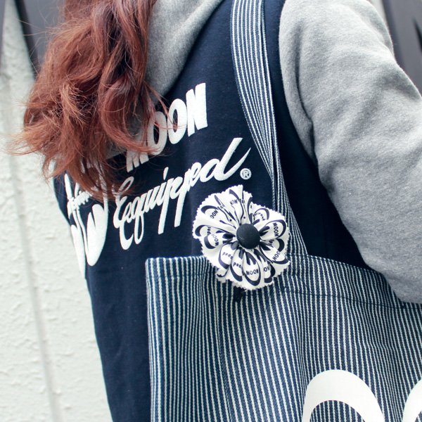 Photo1: MOON Equipped Hair Clip Ribbon (1)