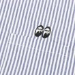 Photo8: MOON Stripe Pull-over Short Sleeve Shirt (8)