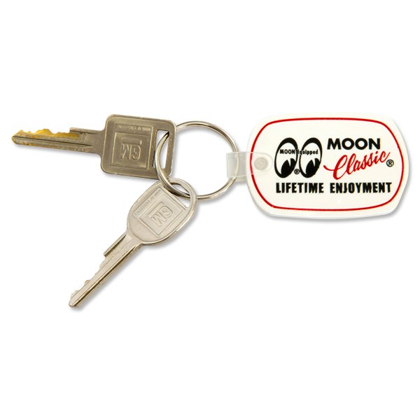 Photo2: MOON Classic Rubber Key Ring (2)