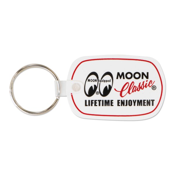 Photo3: MOON Classic Rubber Key Ring (3)