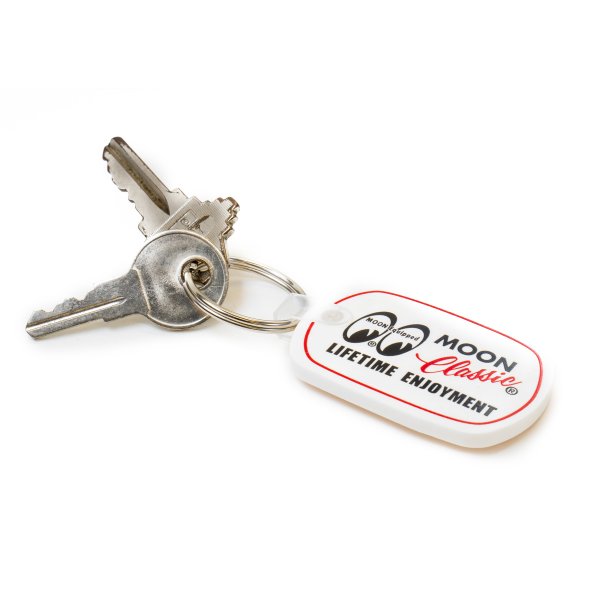 Photo2: MOON Classic Rubber Key Ring (2)