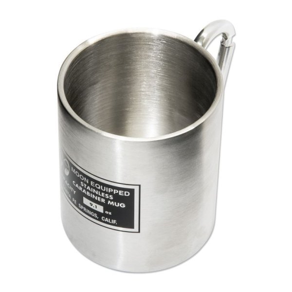 Photo2: MOON Classic Stainless Carabiner Mug (2)