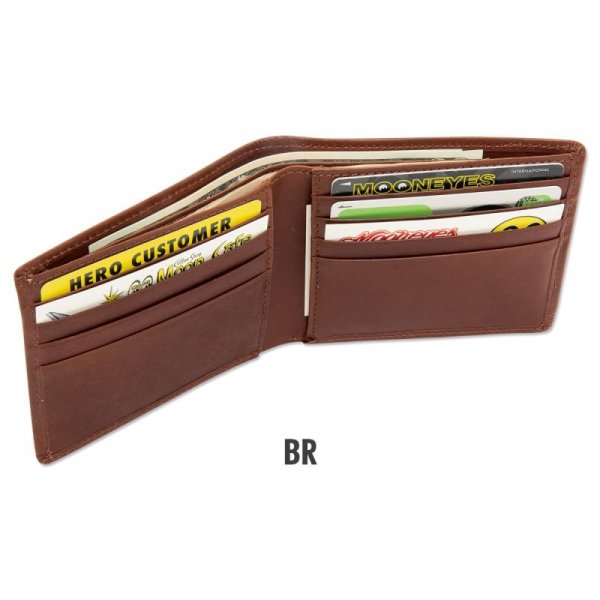 Photo5: MOON Classic Leather Wallet (5)