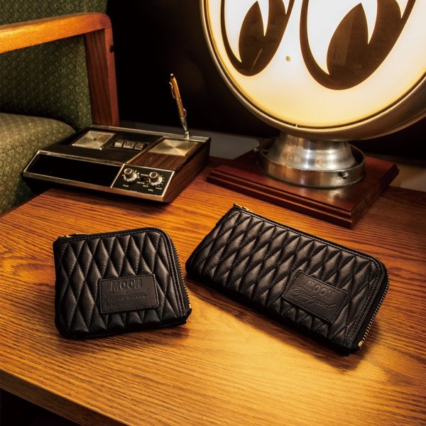 Photo1: MOON Classic Leather Wallet Small (1)